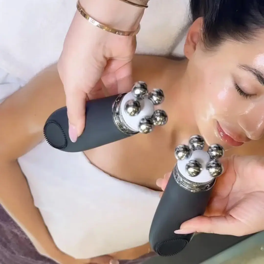 3-in-1 Silicone Face Cleansing Brush | Exfoliating & Massaging - Image 3