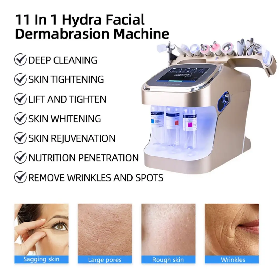 Pro 11-in-1 Hydra Oxygen Facial Machine - Image 7
