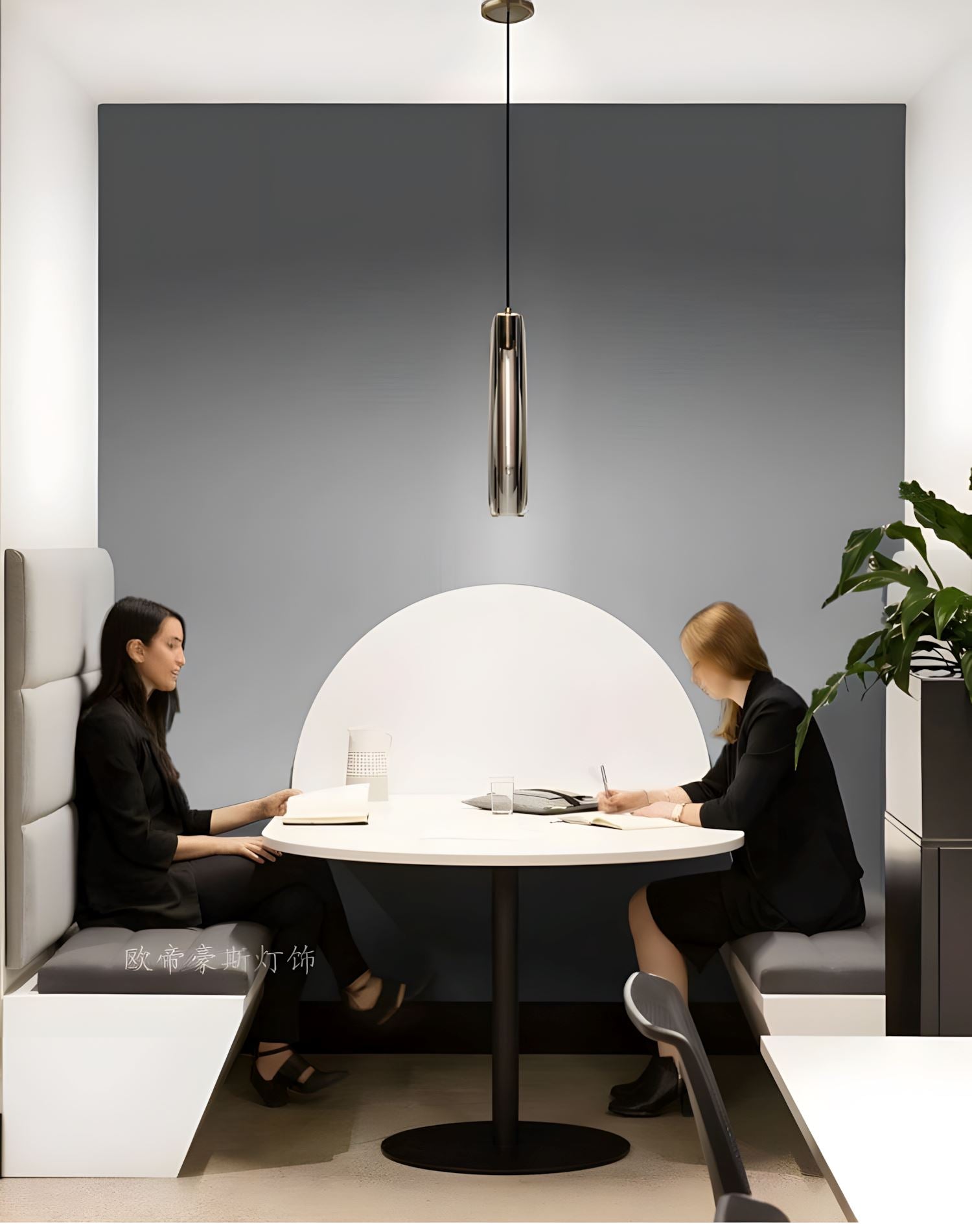 ALLEVA Rod Light Elegant Post-Modern Pendant Light - Image 10