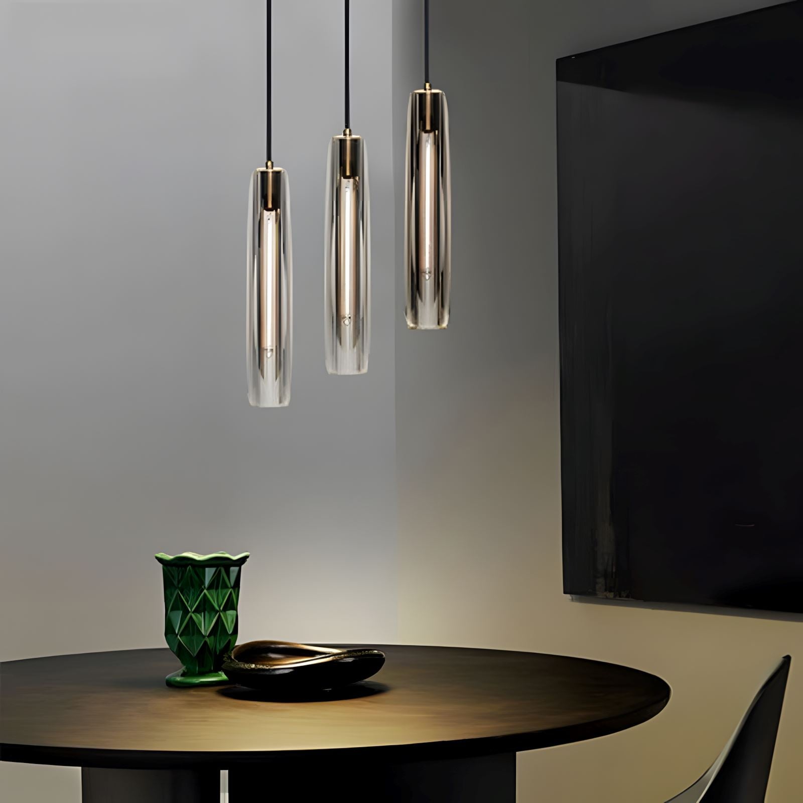 ALLEVA Rod Light Elegant Post-Modern Pendant Light - Image 12