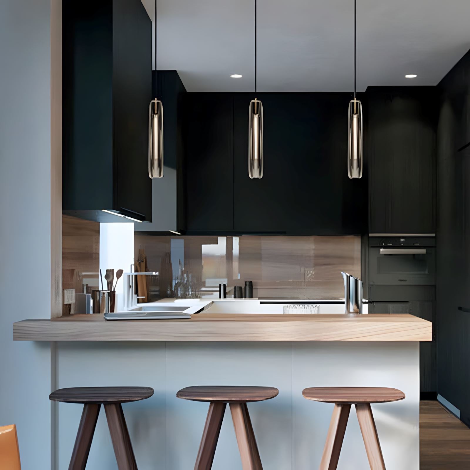 ALLEVA Rod Light Elegant Post-Modern Pendant Light - Image 14