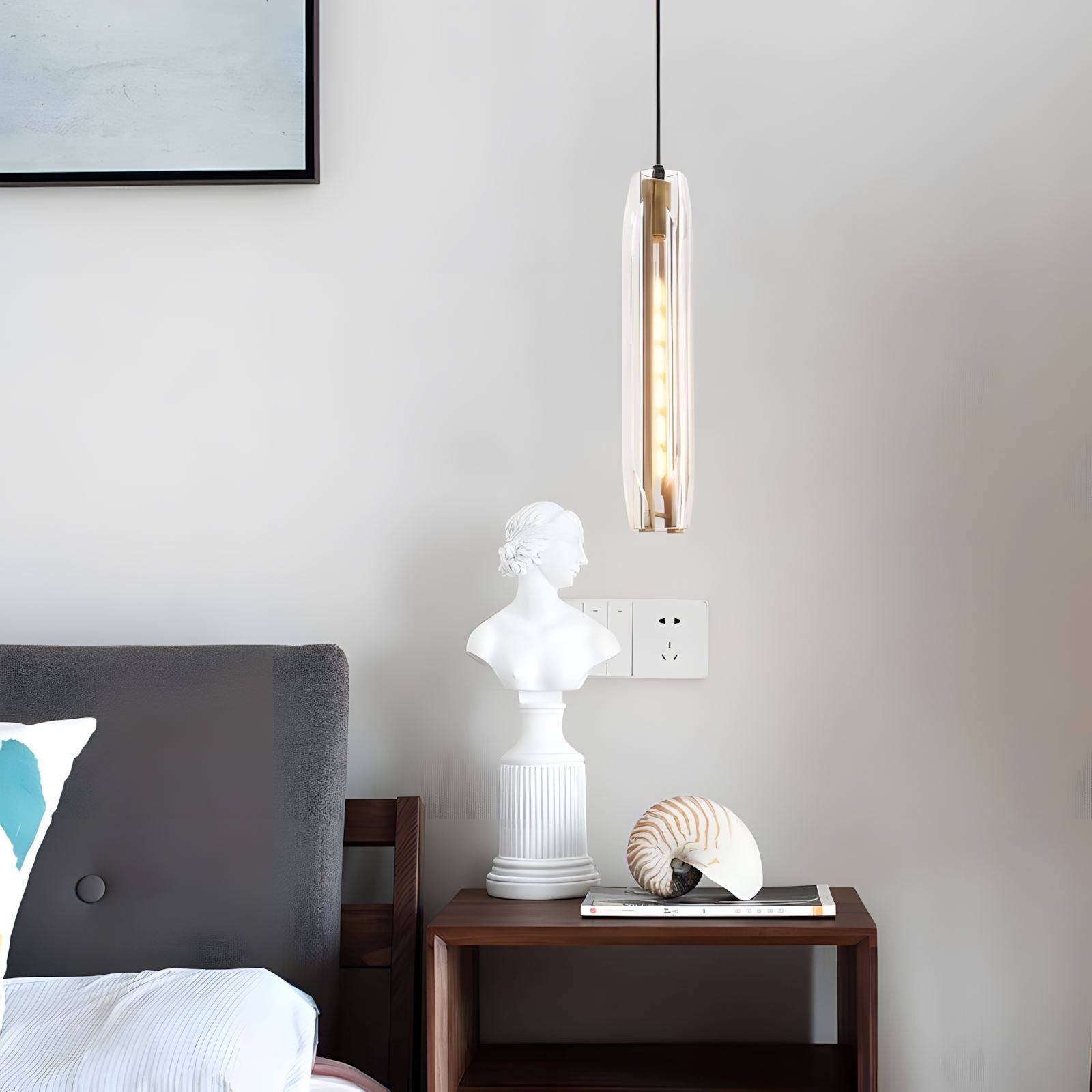 ALLEVA Rod Light Elegant Post-Modern Pendant Light - Image 16