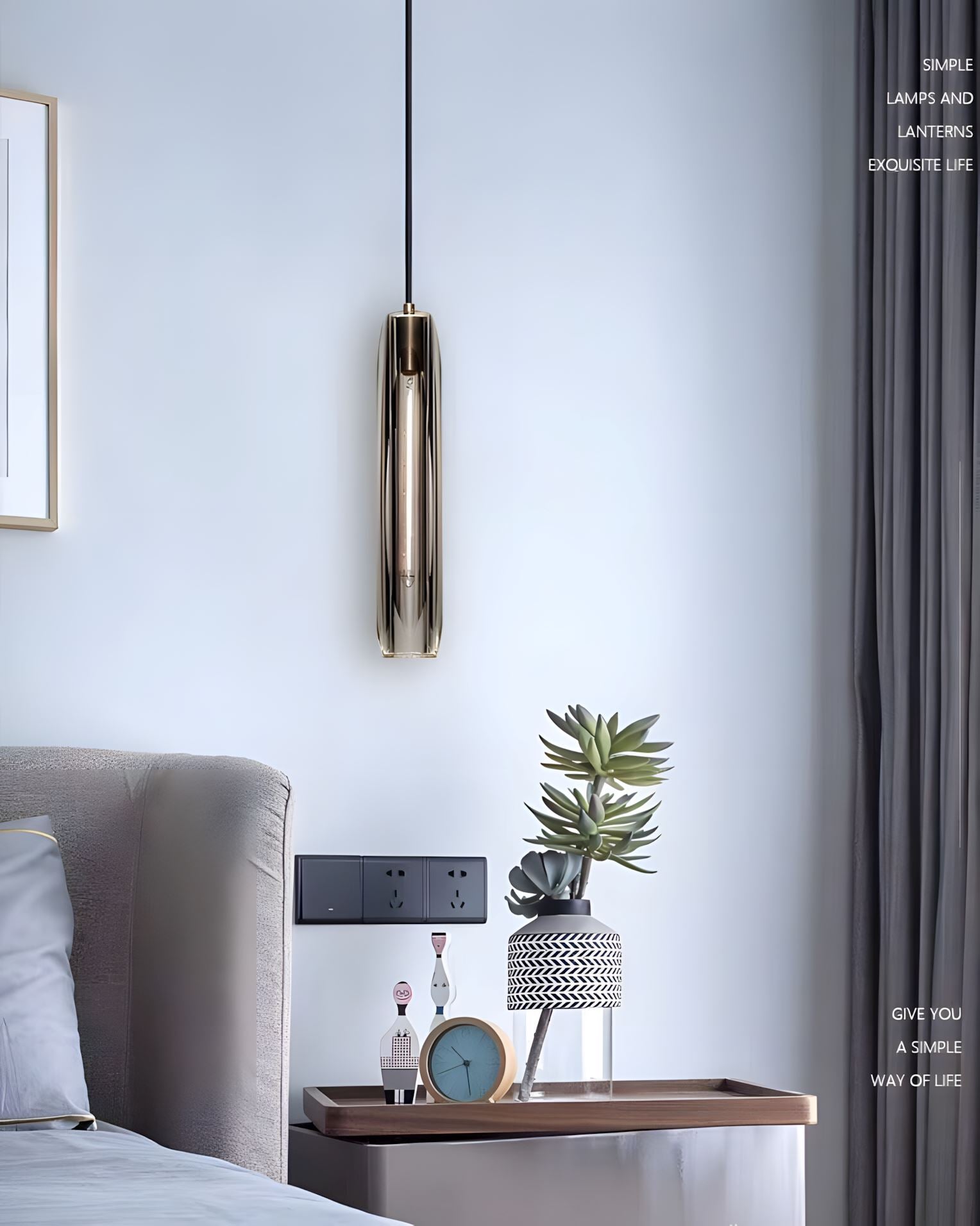 ALLEVA Rod Light Elegant Post-Modern Pendant Light - Image 23