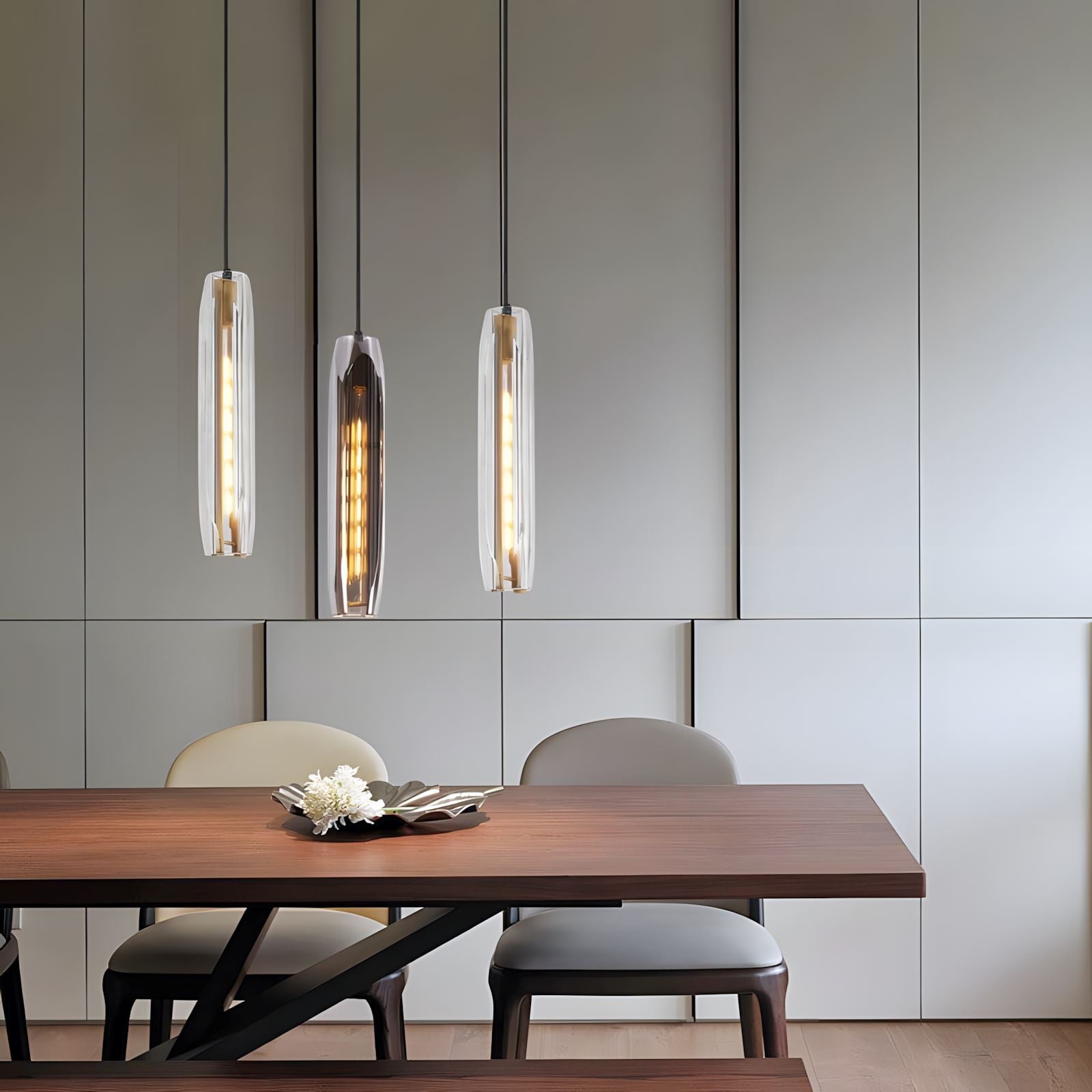 ALLEVA Rod Light Elegant Post-Modern Pendant Light - Image 24