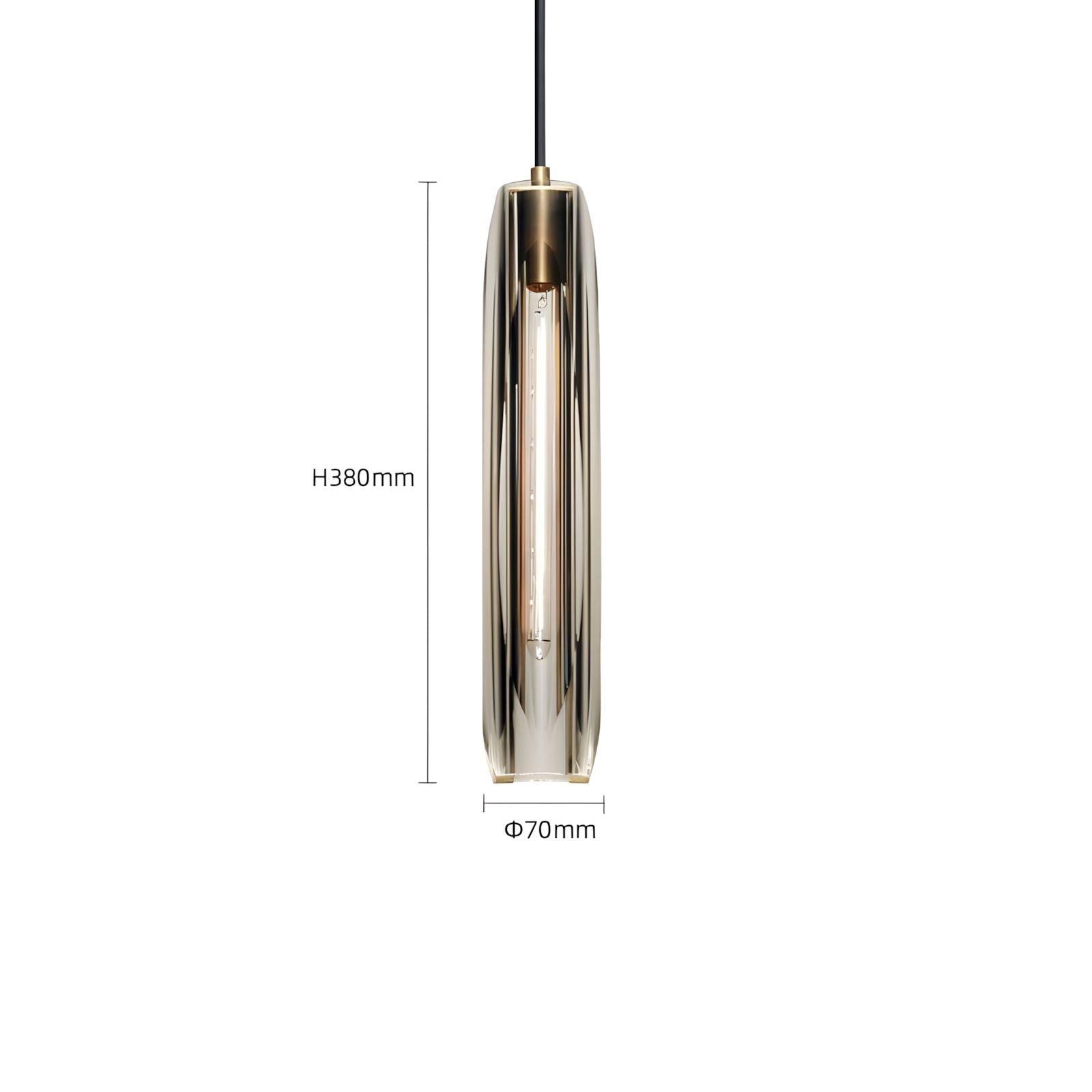 ALLEVA Rod Light Elegant Post-Modern Pendant Light - Image 6