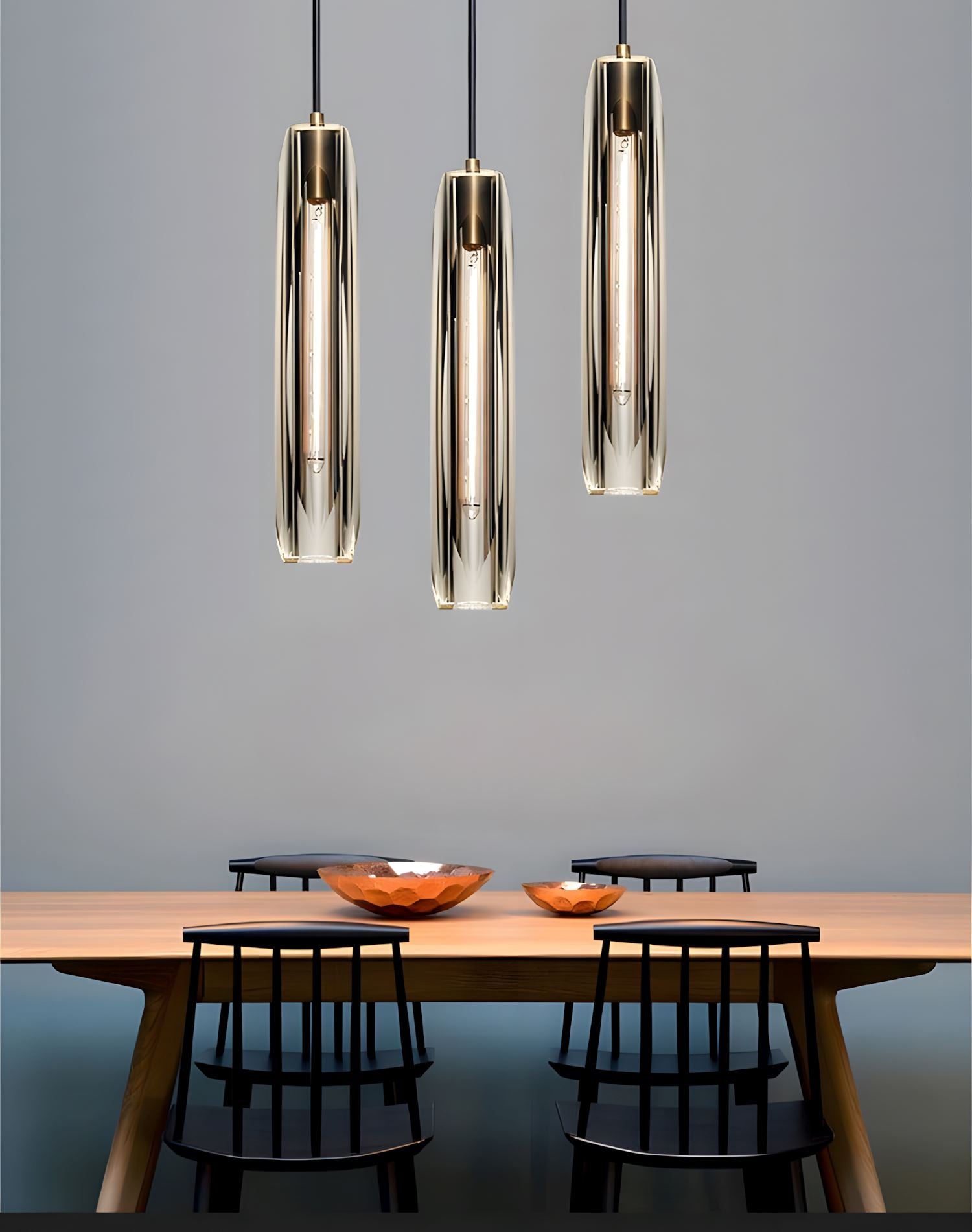 ALLEVA Rod Light Elegant Post-Modern Pendant Light - Image 9