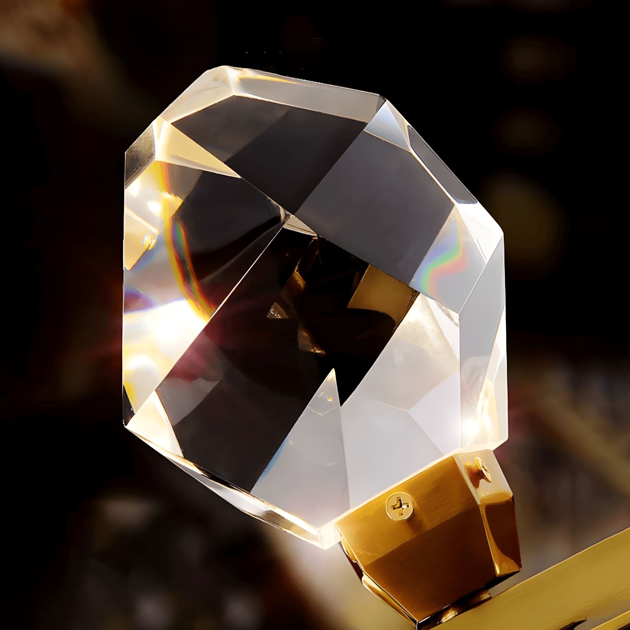 Crystal Rock (grand) Modern Crystal LED Chandelier - Image 9