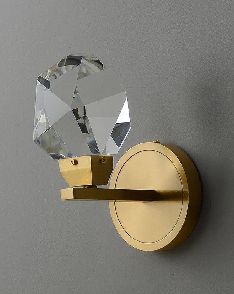 Crystal Rocks (single) Minimalist K9 Crystal Pendant Light - Image 14