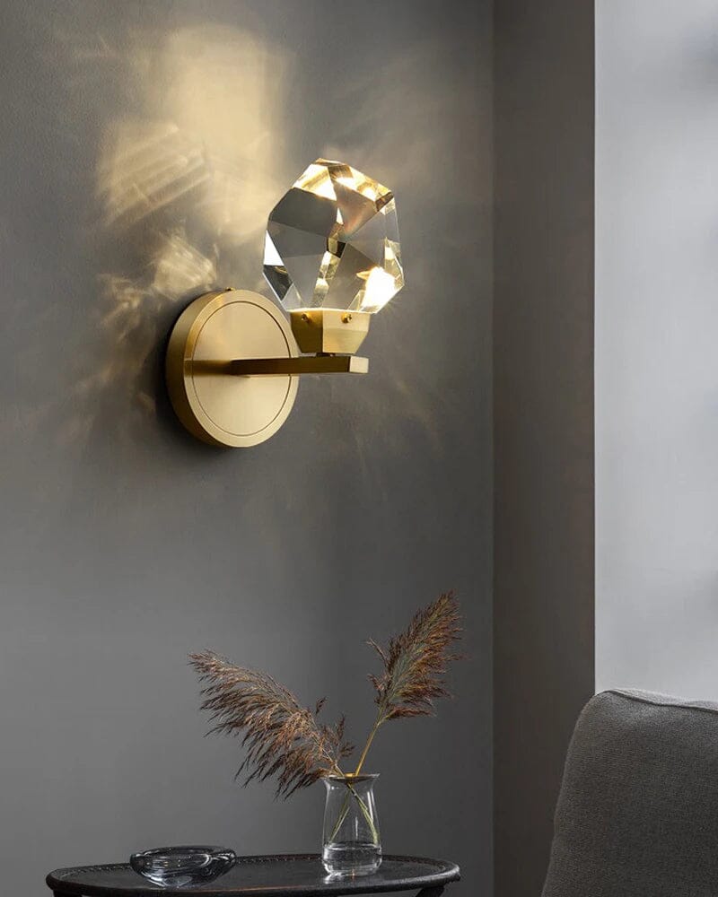Crystal Rocks (single) Minimalist K9 Crystal Pendant Light - Image 19