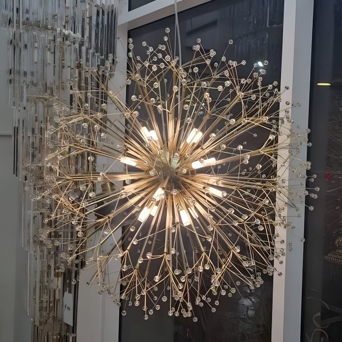 Dandelion Crystal Bloom Pendant Light - Image 10