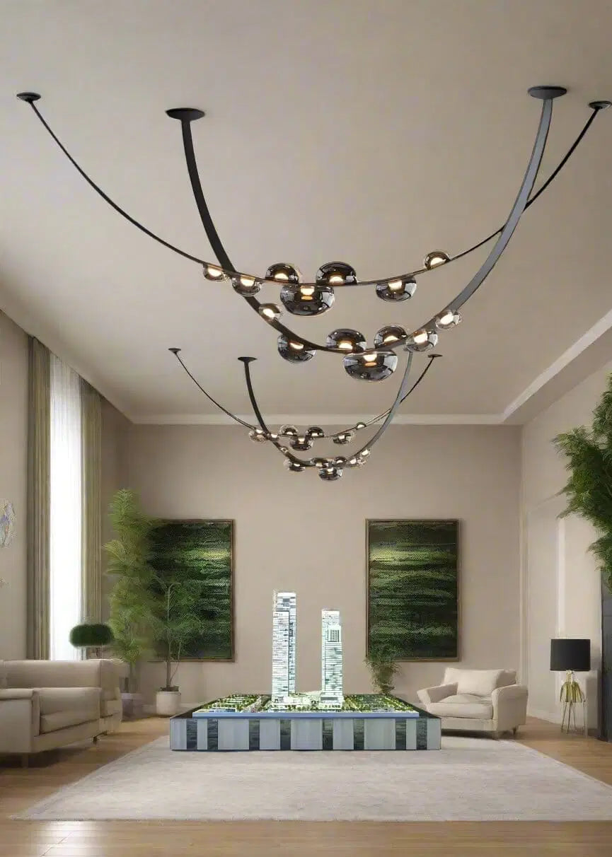 Girdle Modern Leather LED Pendant Lamp