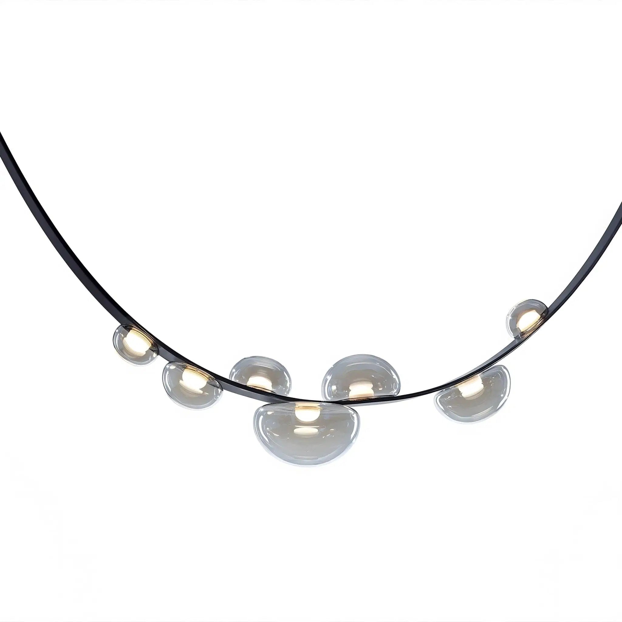 Girdle Modern Leather LED Pendant Lamp - Image 4