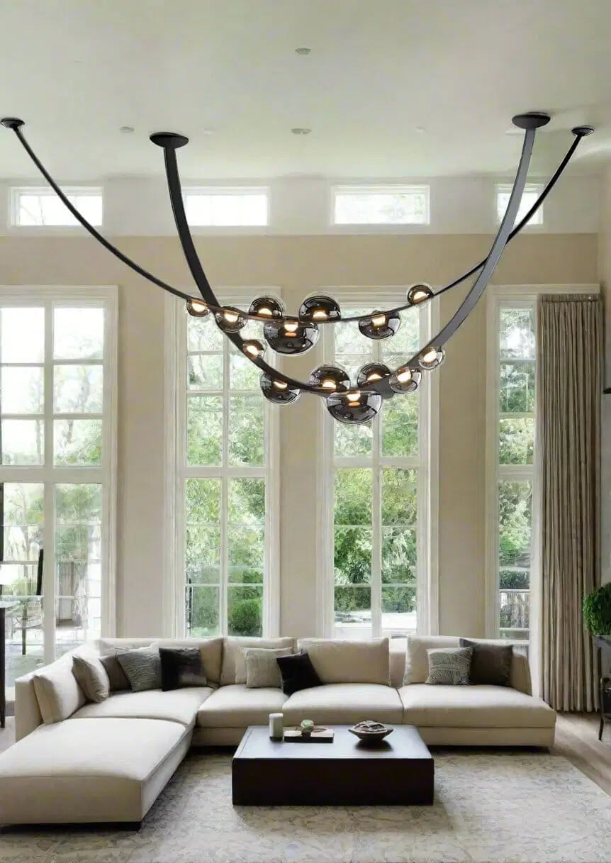 Girdle Modern Leather LED Pendant Lamp - Image 5