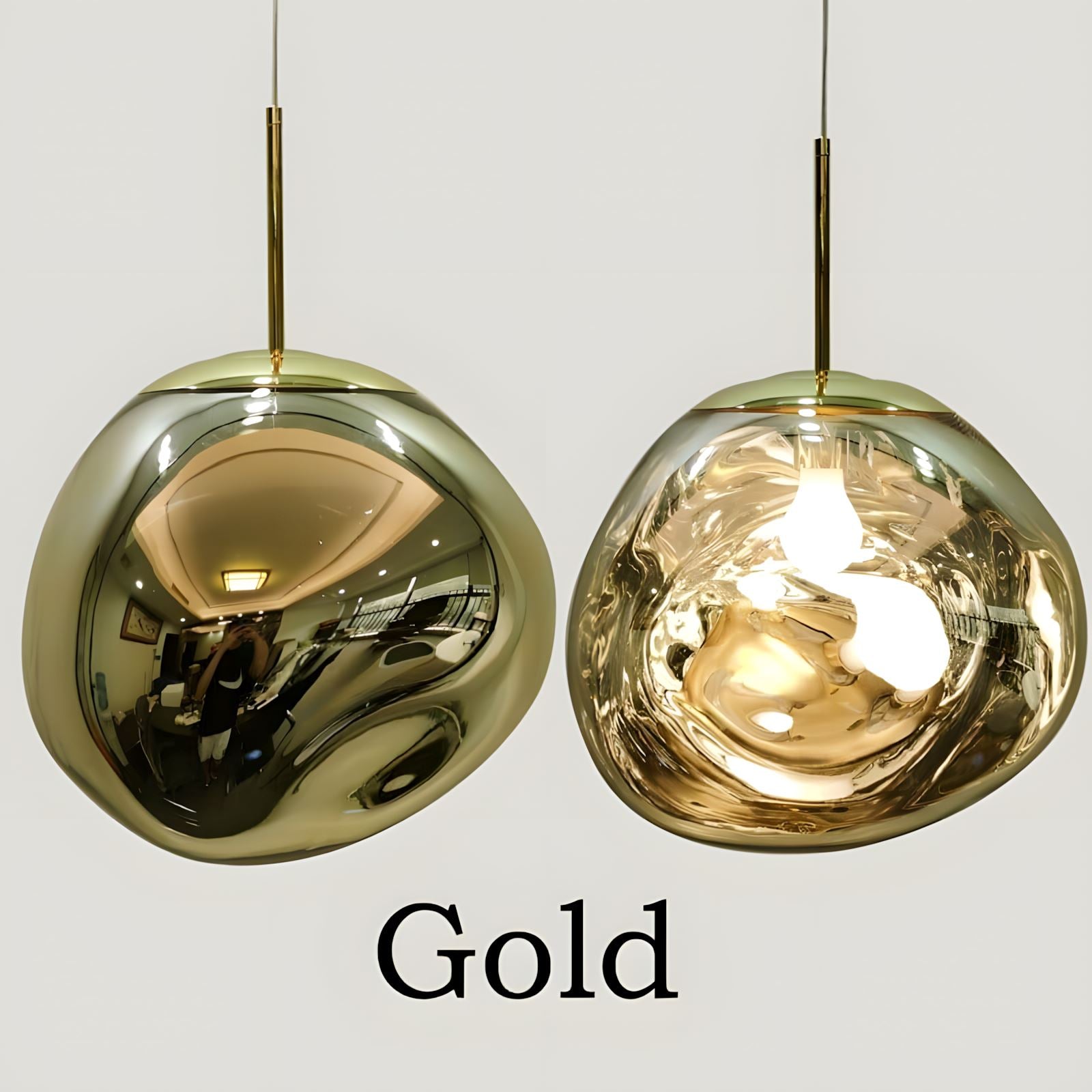 Lava Drops Minimalist Acrylic Pendant Light Chandelier - Image 11
