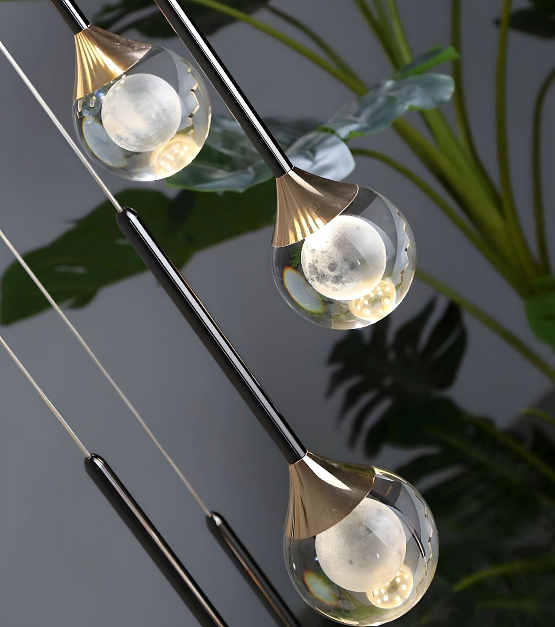 Loimata Nordic Staircase Crystal Chandelier - Image 6