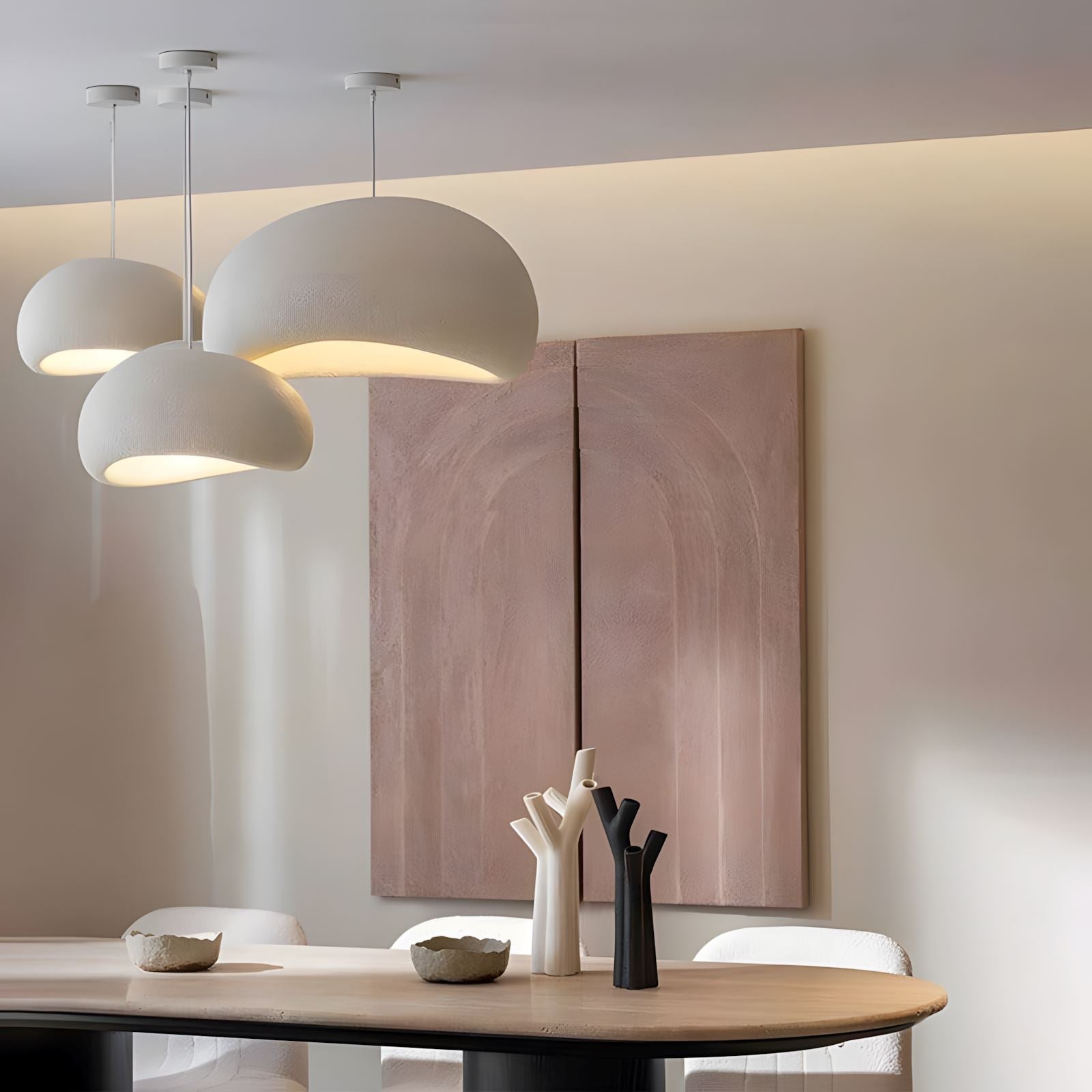 Wabi Sabi High-Density Polystyrene Japanese Pendant - Image 15
