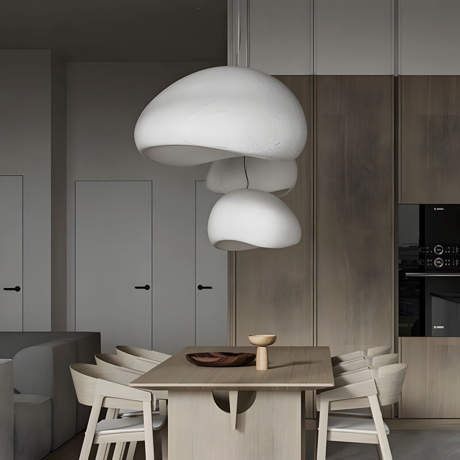 Wabi Sabi High-Density Polystyrene Japanese Pendant - Image 5