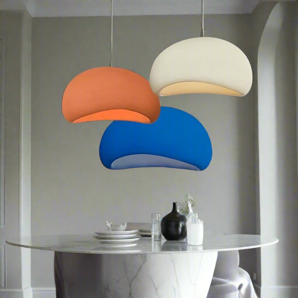 Wabi Sabi High-Density Polystyrene Japanese Pendant - Image 2