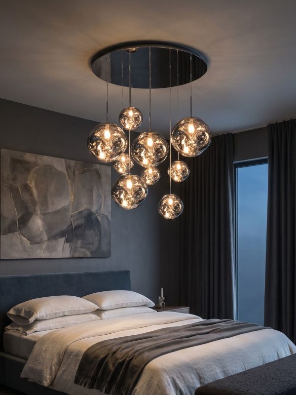 Lava Drops Minimalist Acrylic Pendant Light Chandelier